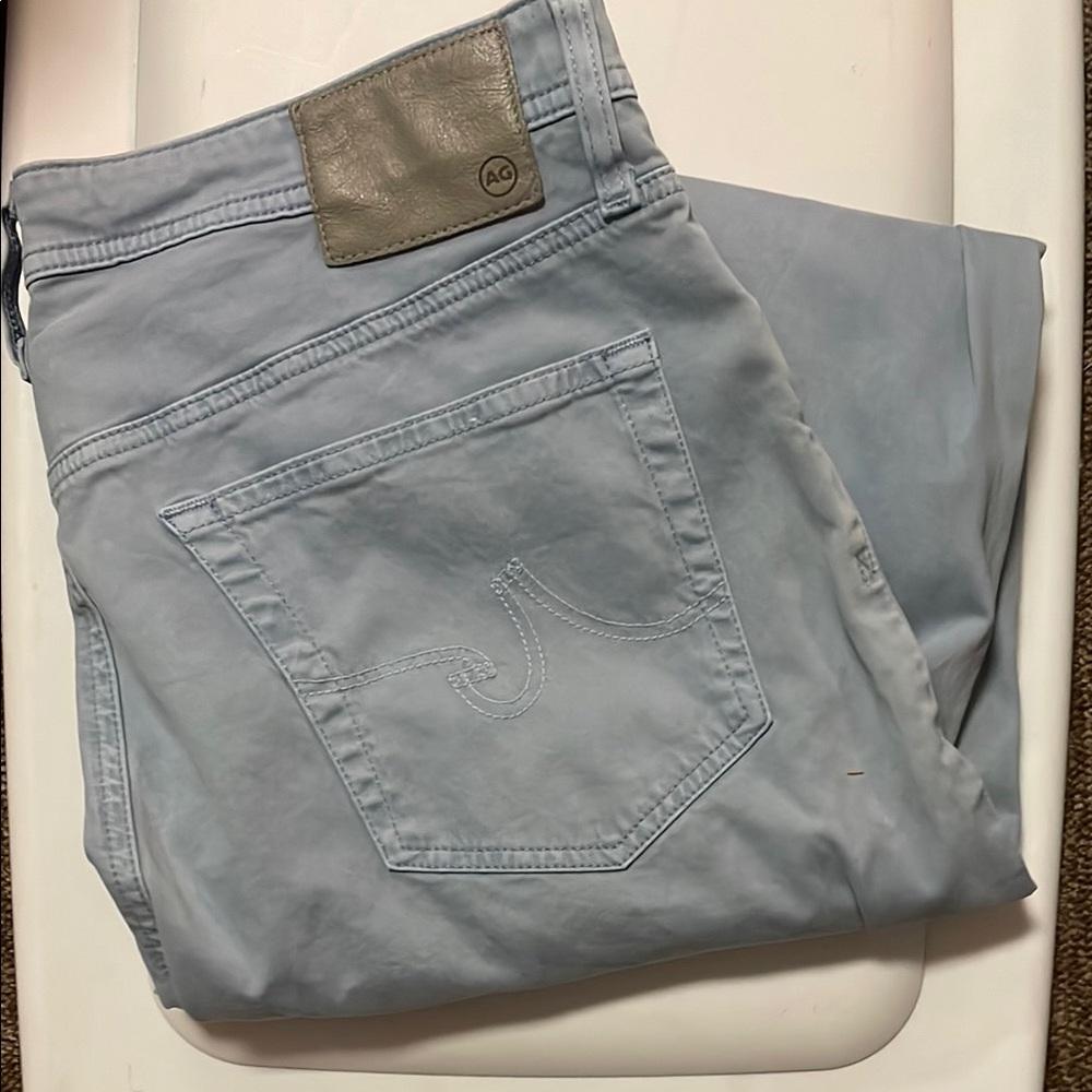 Ag Adriano Goldschmied Blue Slim Jeans Classic Style